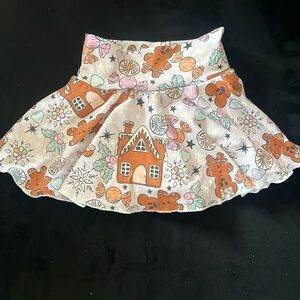 Holiday Disney mila grace bummer skirt 6-9m